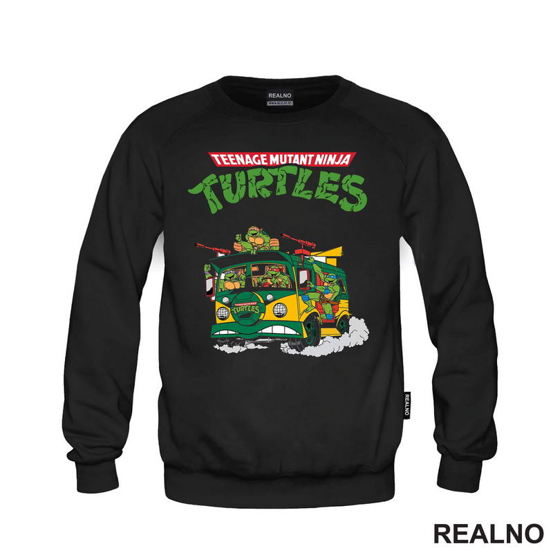 Logo And Turtle Van - Nindža Kornjače - Majica