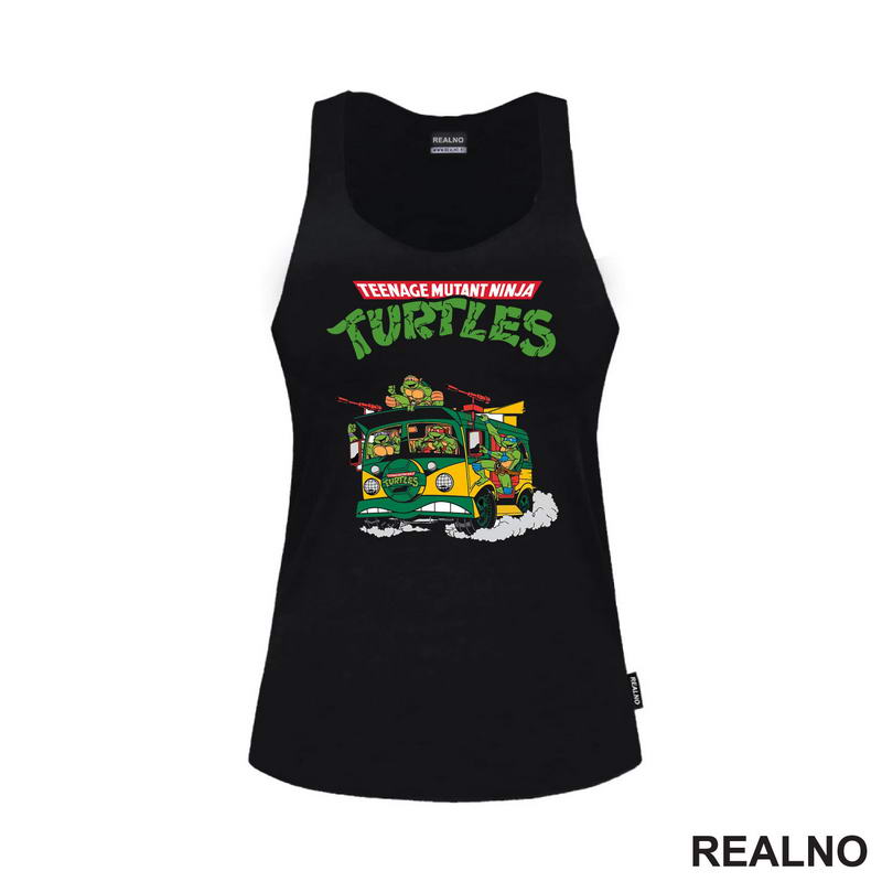 Logo And Turtle Van - Nindža Kornjače - Majica