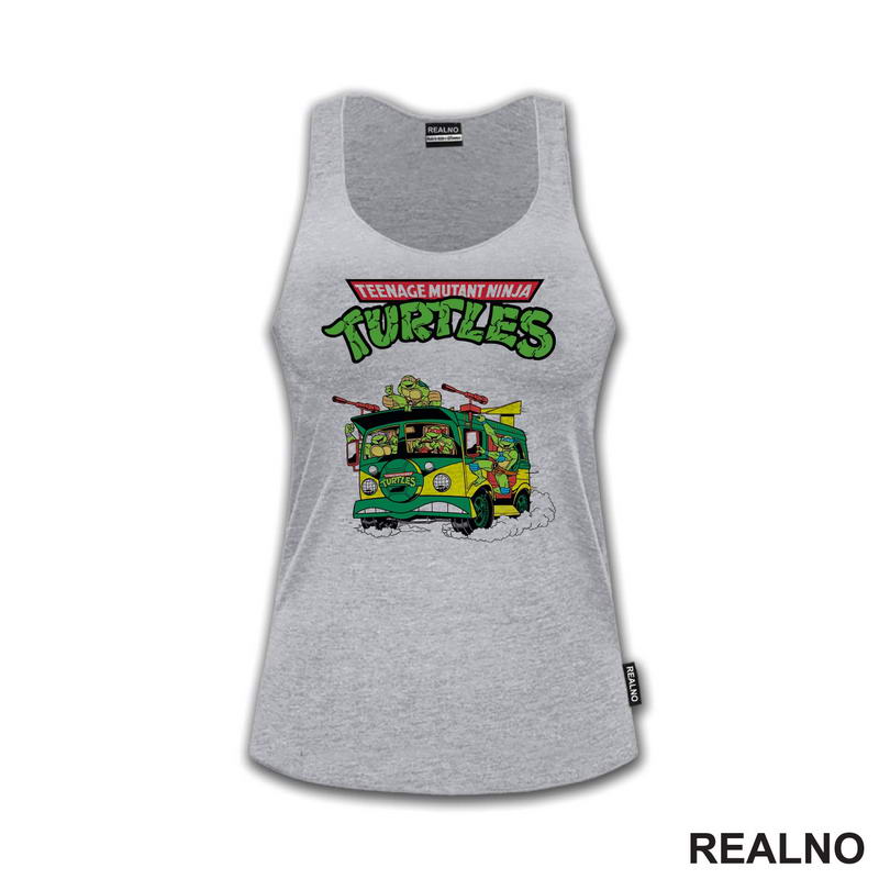 Logo And Turtle Van - Nindža Kornjače - Majica