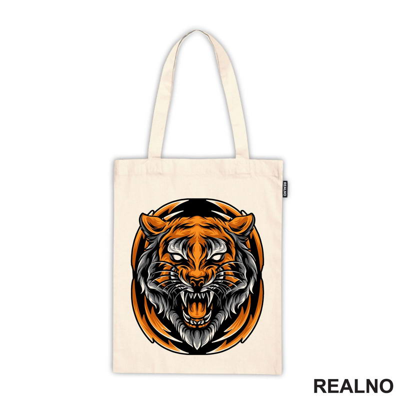 Angry Tiger - Colors - Tigar - Životinje - Majica