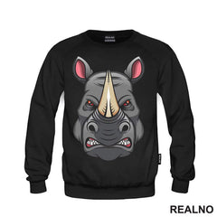 Angry Head Rhinoceros - Nosorog - Životinje - Majica