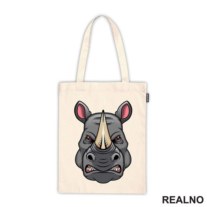 Angry Head Rhinoceros - Nosorog - Životinje - Majica
