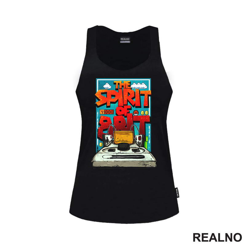 The Spirit Of 8bit - Colors - Nintendo - Game - Majica