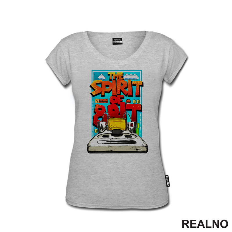 The Spirit Of 8bit - Colors - Nintendo - Game - Majica