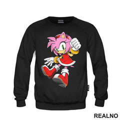 Amy Rose - Skok - Sonic - Majica