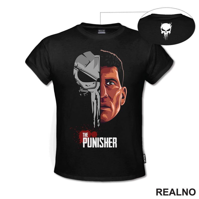Split Portrait - The Punisher - Majica
