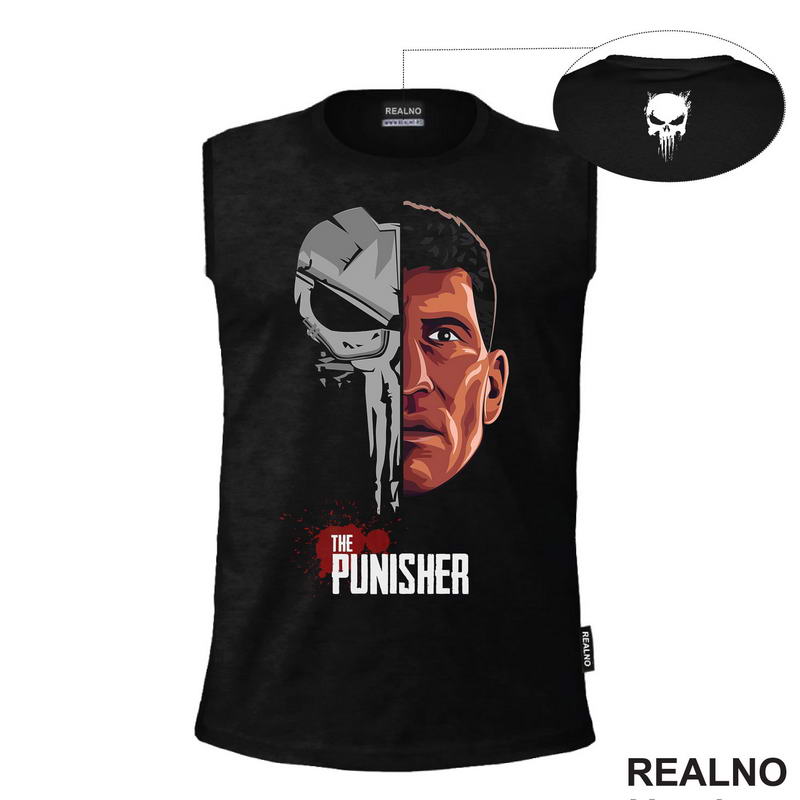 Split Portrait - The Punisher - Majica