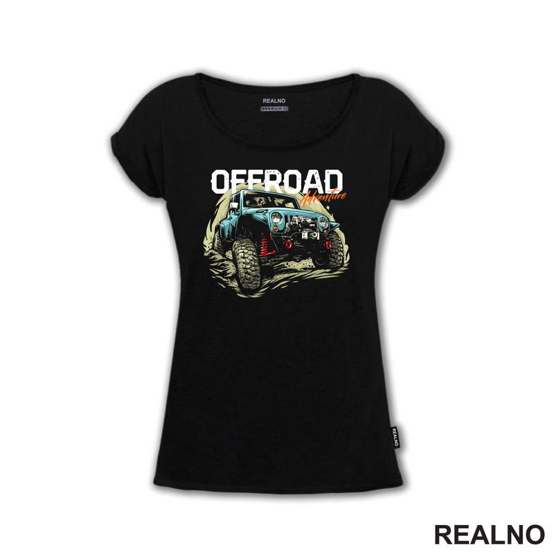 Adventure - Blue - Quad - Off Road - Majica