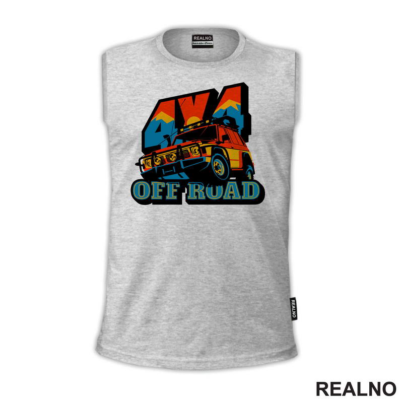 4x4 - Colors - Quad - Off Road - Majica