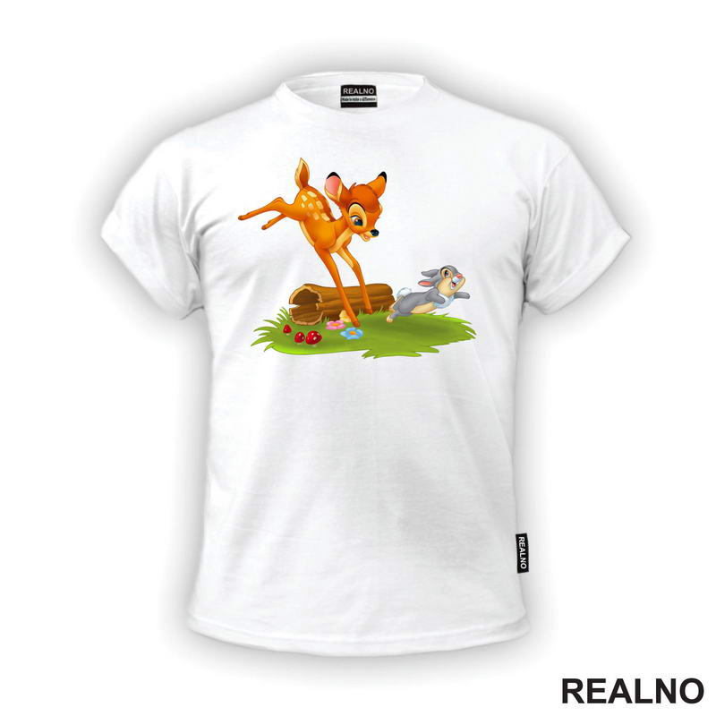 Bambi i Zeka Tamper - Crtani Filmovi - Majica