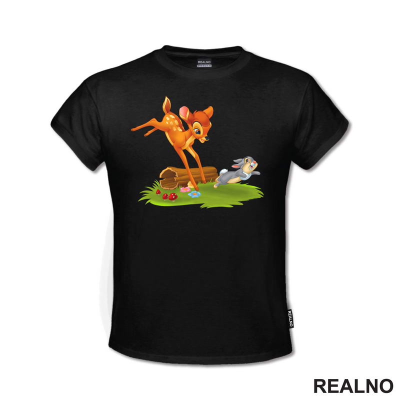 Bambi i Zeka Tamper - Crtani Filmovi - Majica
