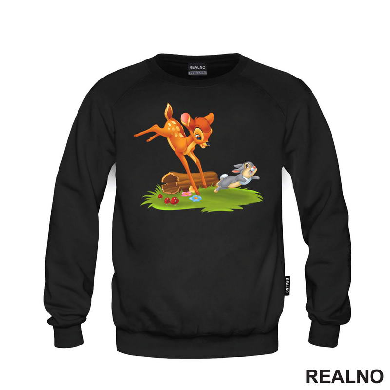 Bambi i Zeka Tamper - Crtani Filmovi - Majica
