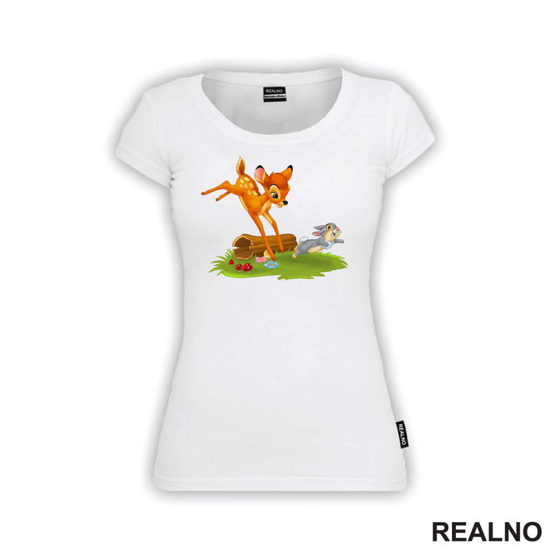 Bambi i Zeka Tamper - Crtani Filmovi - Majica