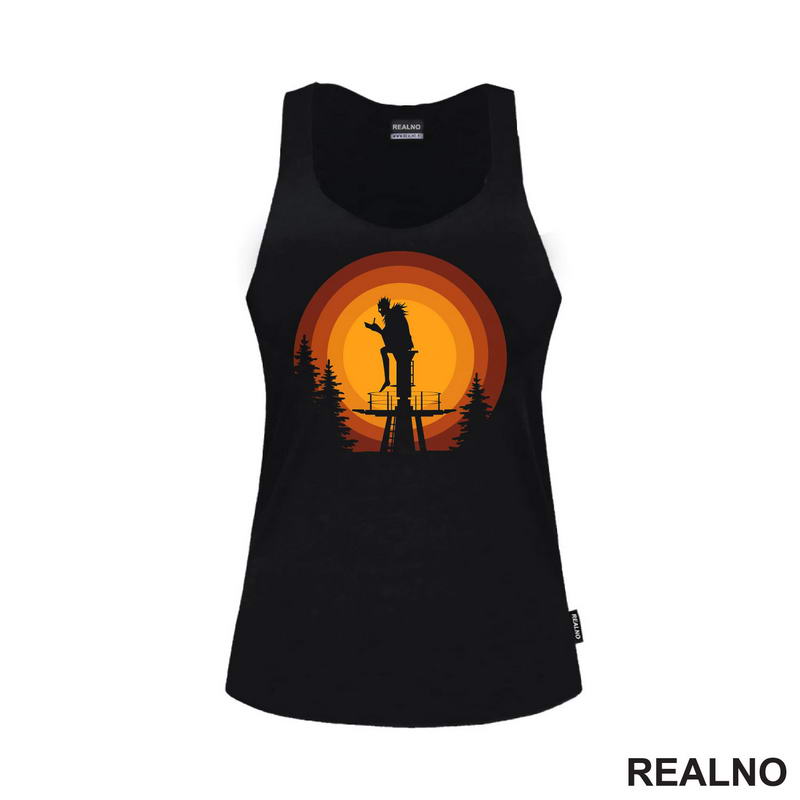Riyk - Orange Moon And Shadow - Death Note - Majica