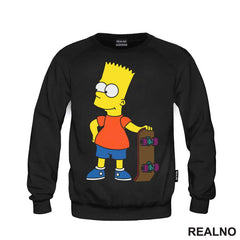 Bart Sa Skejtom - The Simpsons - Simpsonovi - Majica