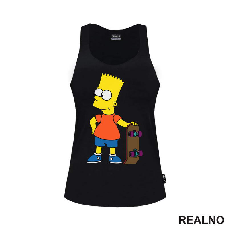Bart Sa Skejtom - The Simpsons - Simpsonovi - Majica