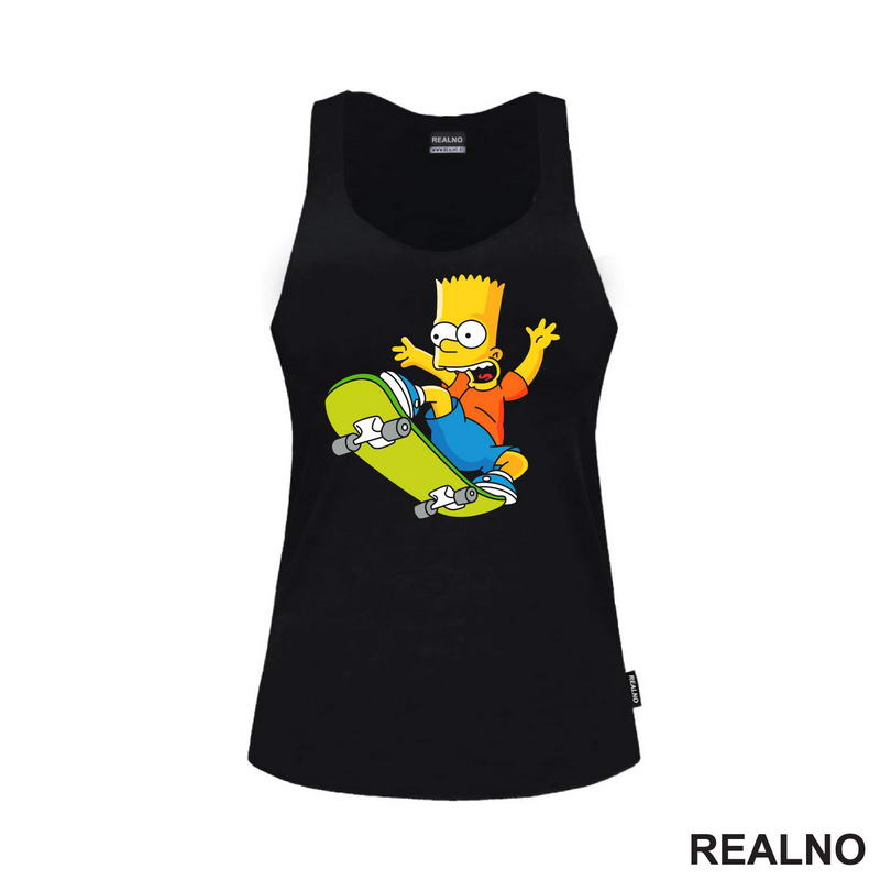 Bart Na Skejtu - The Simpsons - Simpsonovi - Majica