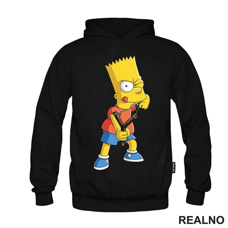 Bart Sa Praćkom - The Simpsons - Simpsonovi - Majica