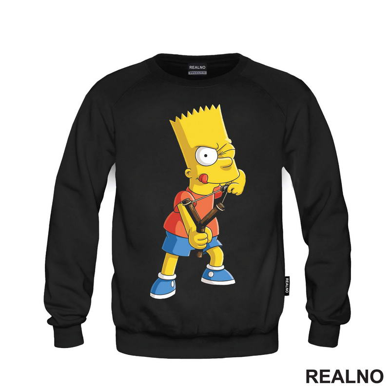 Bart Sa Praćkom - The Simpsons - Simpsonovi - Majica