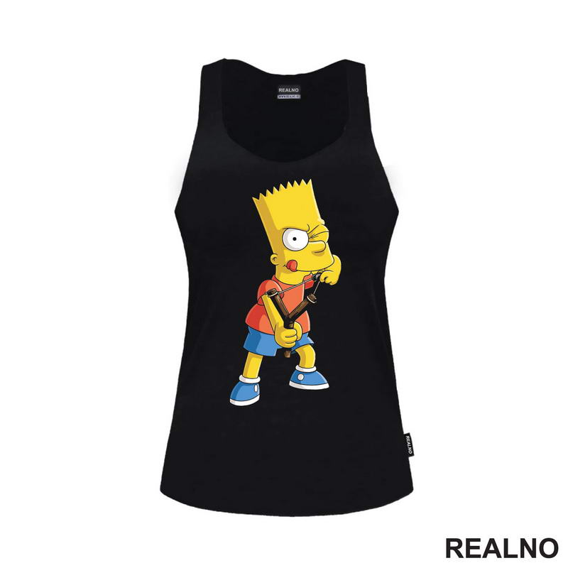 Bart Sa Praćkom - The Simpsons - Simpsonovi - Majica
