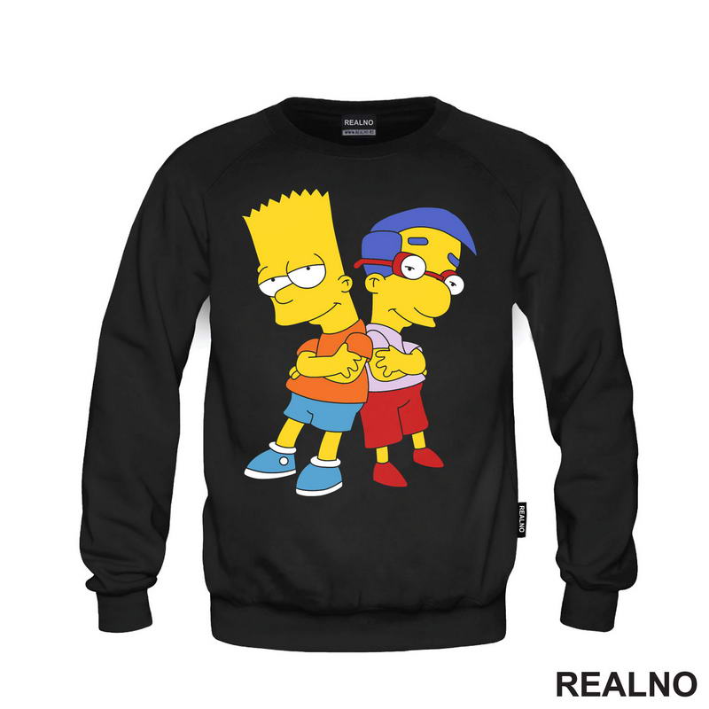 Bart i Milhaus - Prijatelji - Simpsonovi - Majica
