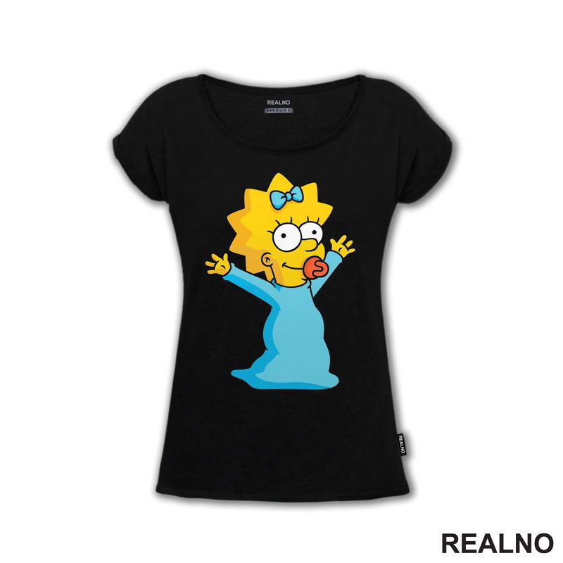 Maggie - Megi - Portret - The Simpsons - Simpsonovi - Majica