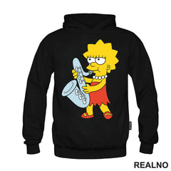 Lisa Svira Saksofon - The Simpsons - Simpsonovi - Majica
