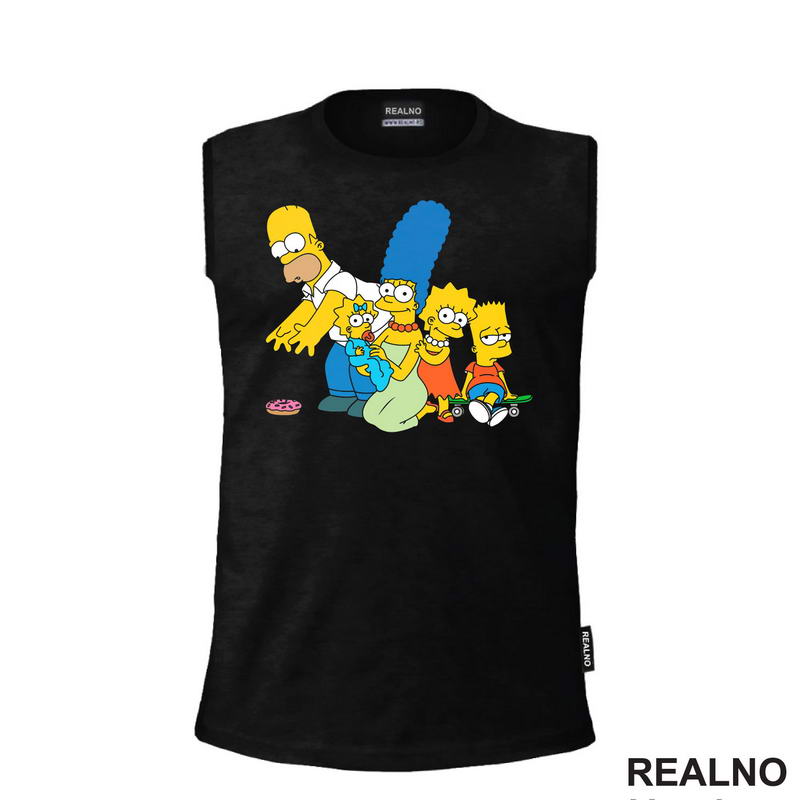 Svi zajedno - Family - The Simpsons - Simpsonovi - Majica