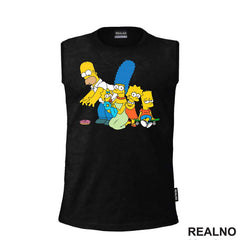 Svi zajedno - Family - The Simpsons - Simpsonovi - Majica