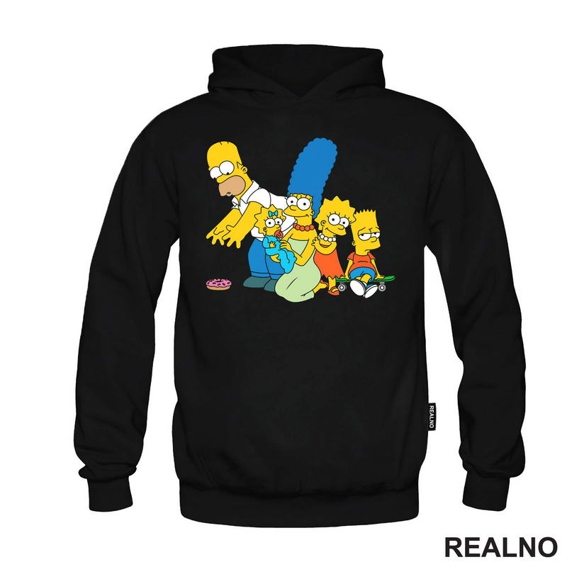 Svi zajedno - Family - The Simpsons - Simpsonovi - Majica