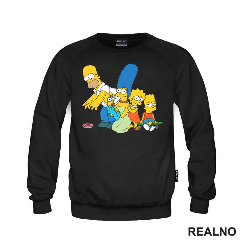Svi zajedno - Family - The Simpsons - Simpsonovi - Majica