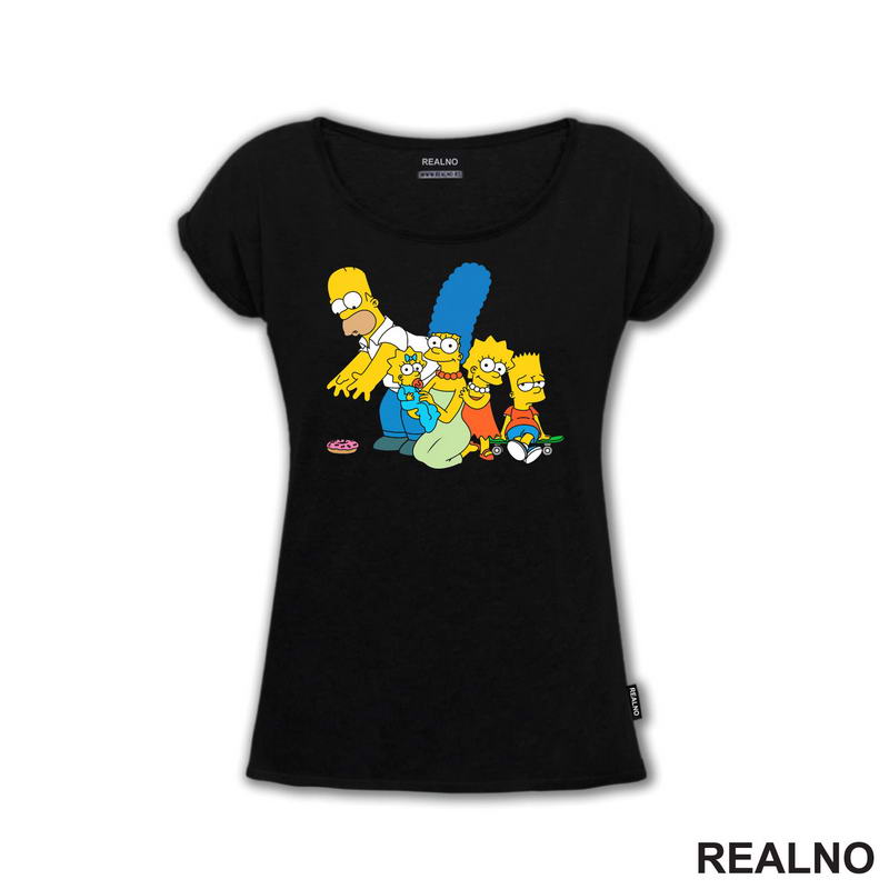 Svi zajedno - Family - The Simpsons - Simpsonovi - Majica