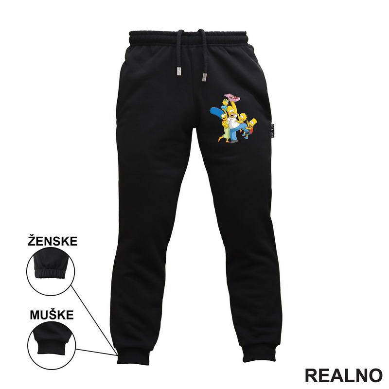 Krofnice - Porodica - The Simpsons - Simpsonovi - Majica