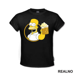 Homer Sa Pivom - The Simpsons - Simpsonovi - Majica