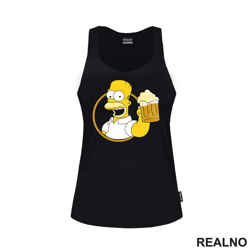 Homer Sa Pivom - The Simpsons - Simpsonovi - Majica