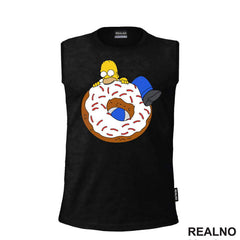 Homer Jede Krofnu - The Simpsons - Simpsonovi - Majica