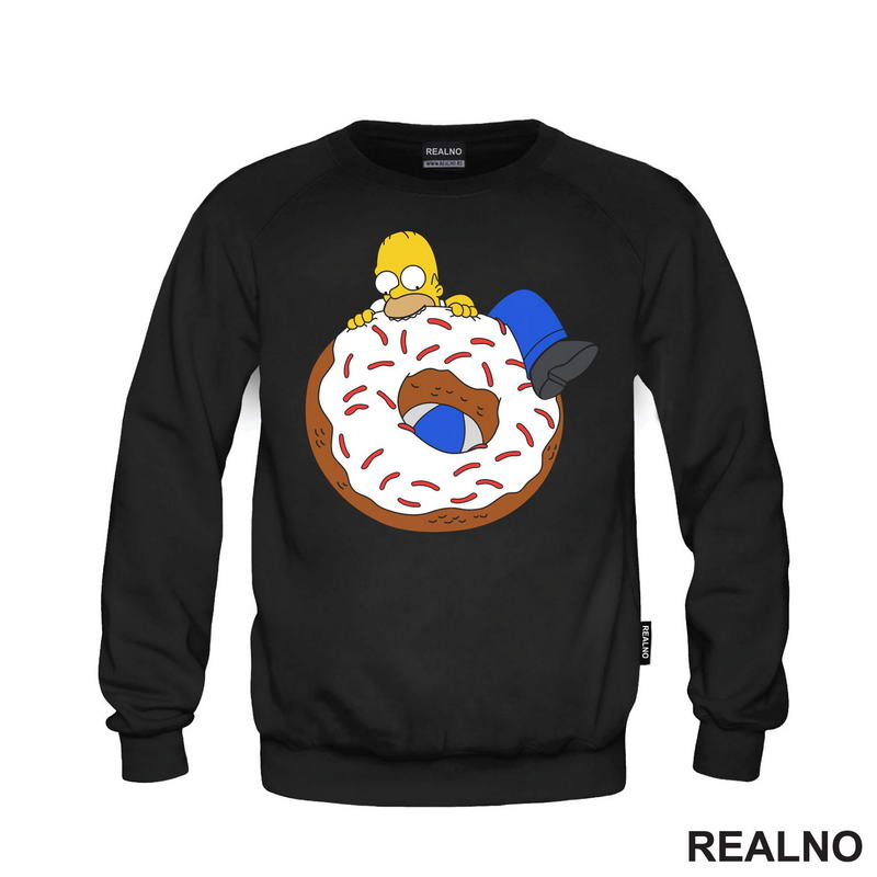 Homer Jede Krofnu - The Simpsons - Simpsonovi - Majica