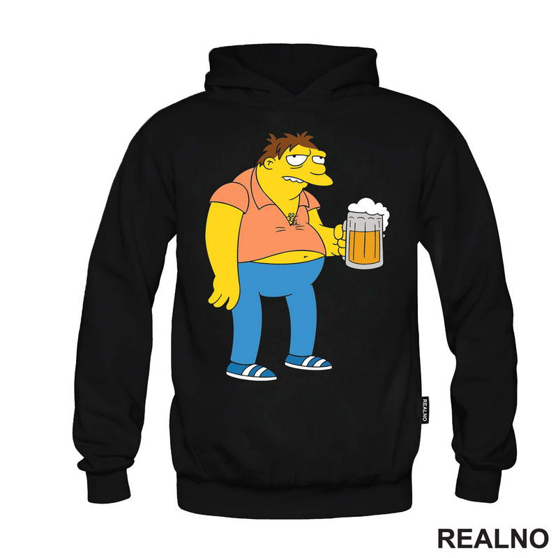 Barney With Beer - Barni sa Pivom - The Simpsons - Simpsonovi - Majica