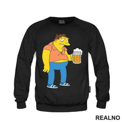 Barney With Beer - Barni sa Pivom - The Simpsons - Simpsonovi - Majica