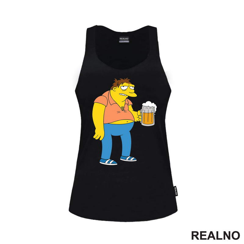 Barney With Beer - Barni sa Pivom - The Simpsons - Simpsonovi - Majica