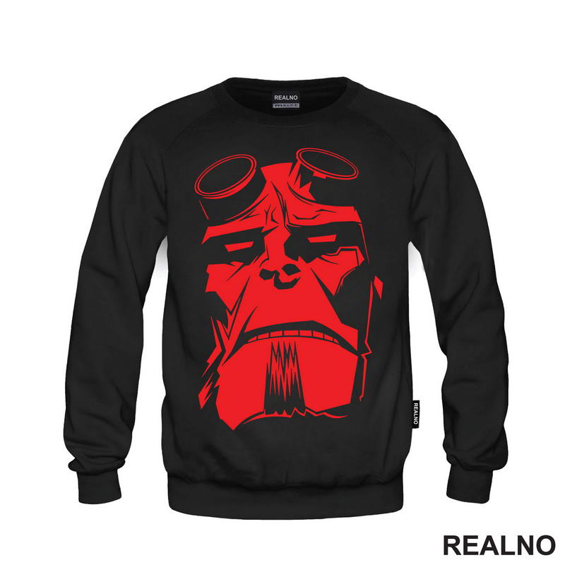Hellboy Red Silhouette - Majica