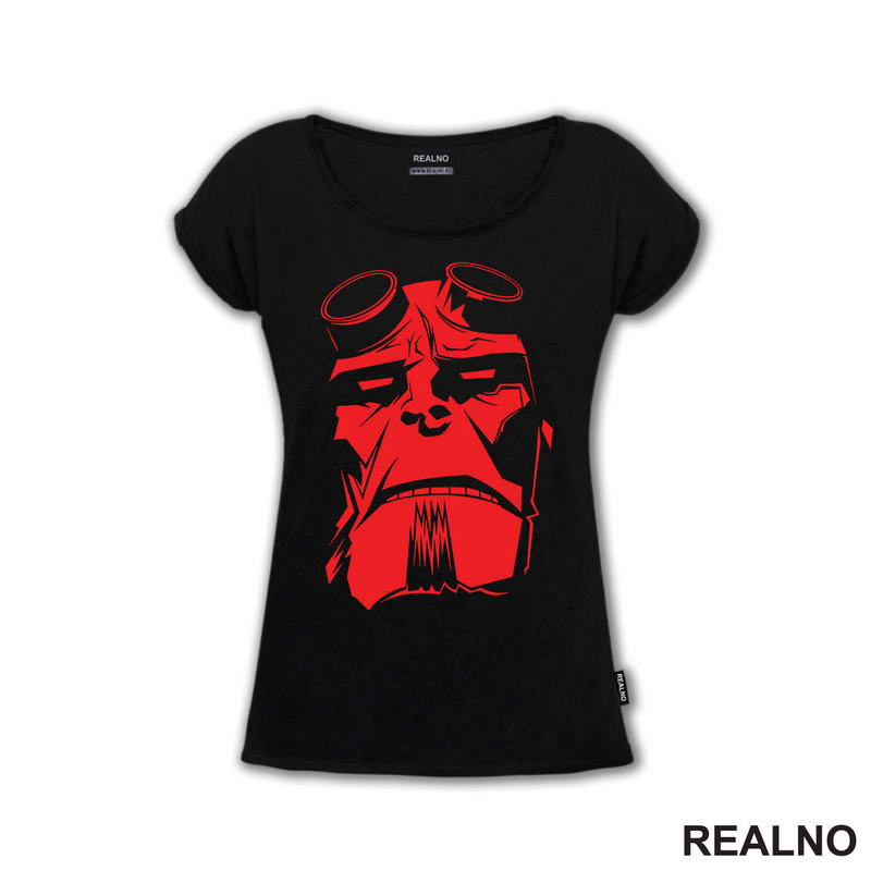 Hellboy Red Silhouette - Majica