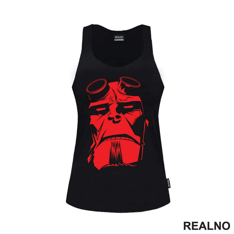Hellboy Red Silhouette - Majica