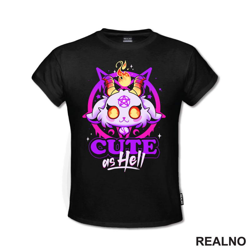 Cute As Hell - Colors - Humor - Majica