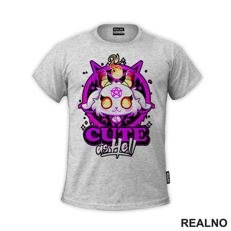 Cute As Hell - Colors - Humor - Majica