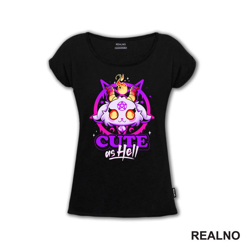 Cute As Hell - Colors - Humor - Majica