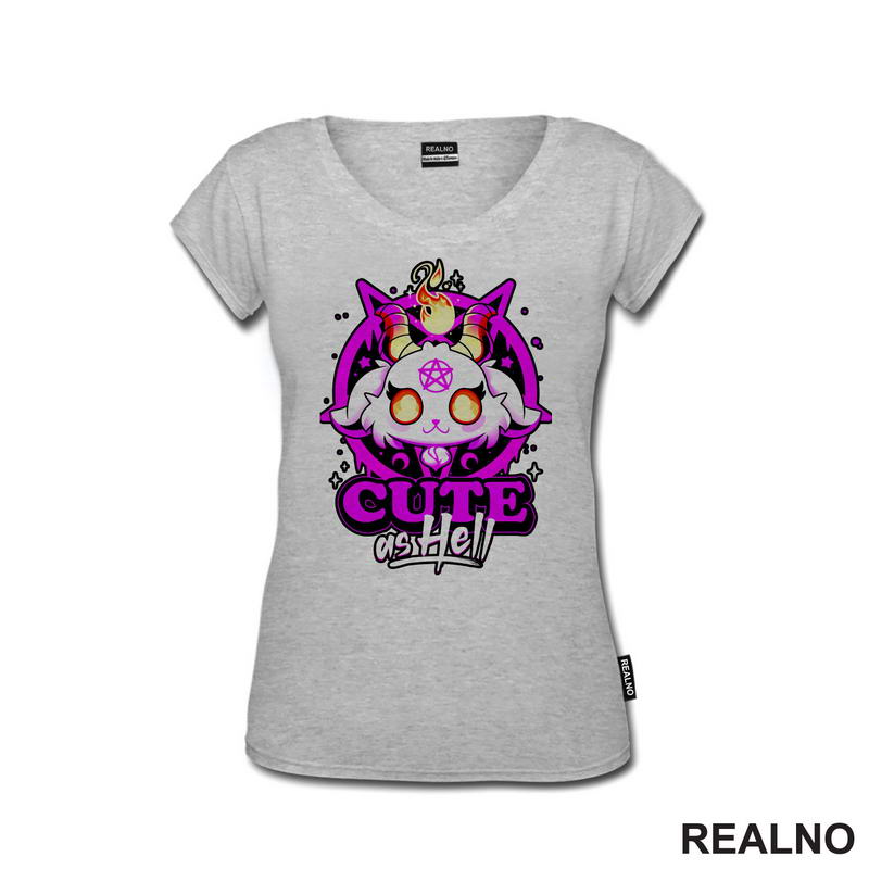 Cute As Hell - Colors - Humor - Majica