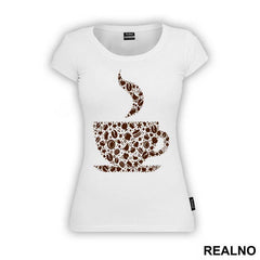 Coffee Cup Made From Coffee Beans And Magic - Kafa