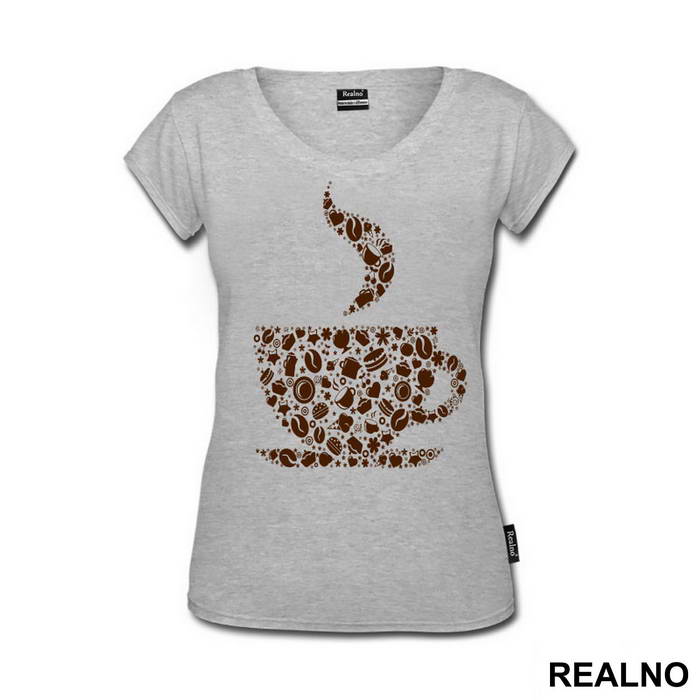 Coffee Cup Made From Coffee Beans And Magic - Kafa