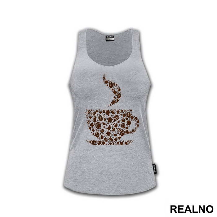 Coffee Cup Made From Coffee Beans And Magic - Kafa